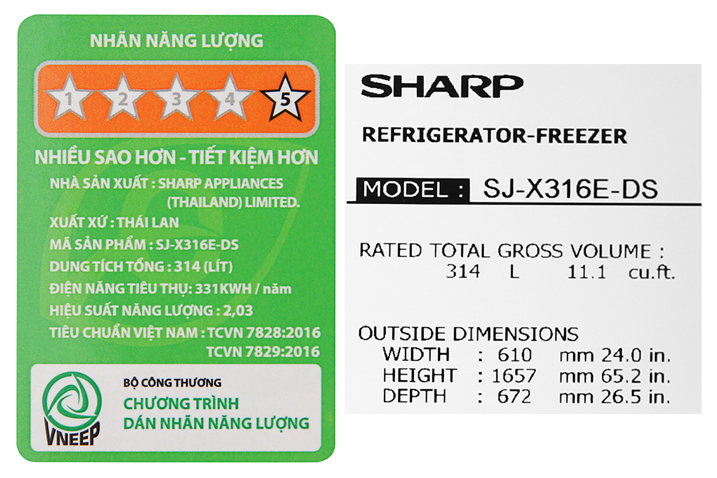 Sharp Sj X316e Ds 11 Org