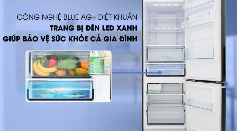 Blue Ag - Tủ lạnh Panasonic Inverter 290 lít NR-BV320GKVN