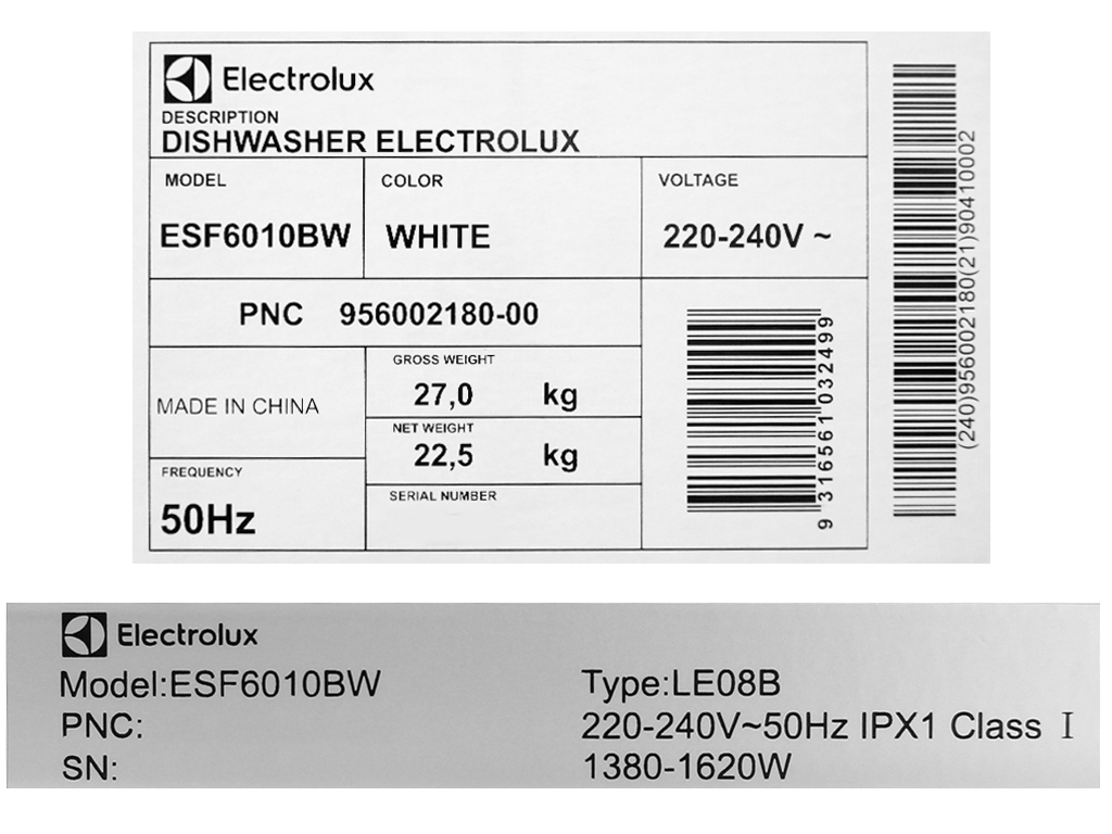 Electrolux Esf6010bw 11 2 Org